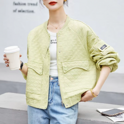 4 Pcs Womens Long Sleeved Fashionable Irregular Closure Jacket