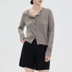 Spring Yarn Fine Wool Women Knitwear